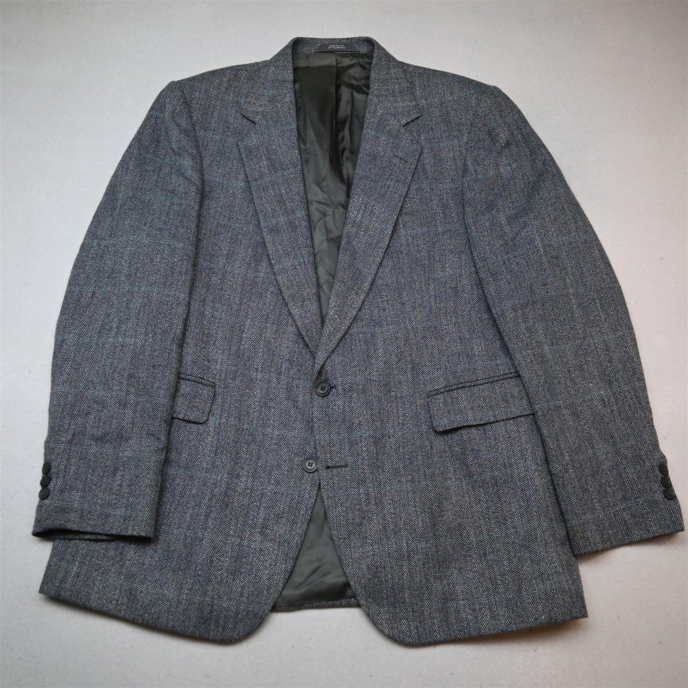 JCrew 36S Blue 100% Wool Thompson G1730 Mens Blazer Suit Jacket Sport Coat